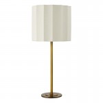 Noura - Bronze Table Lamp with Ivory Shade