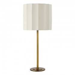 Noura - Bronze Table Lamp with Ivory Shade