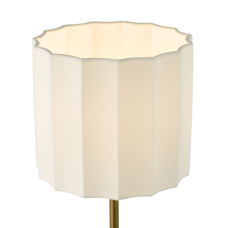 Dar-NOU4263 - Noura - Bronze Table Lamp with Ivory Shade