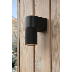 Obi - Matt Black Wall Lamp IP54