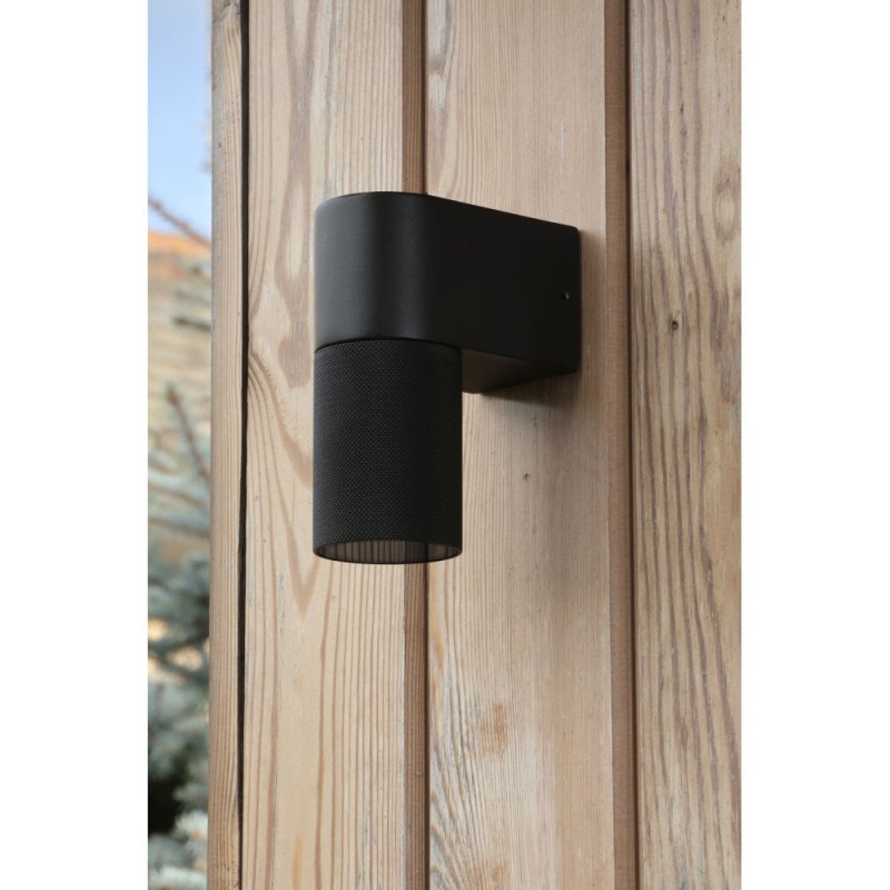 Dar_Vol3-OBI0722 - Obi - Matt Black Wall Lamp IP54
