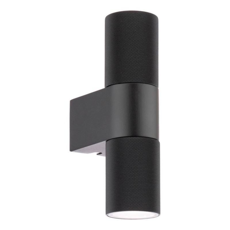 Dar-OBI3222 - Obi - Matt Black Up & Down Wall Lamp IP54