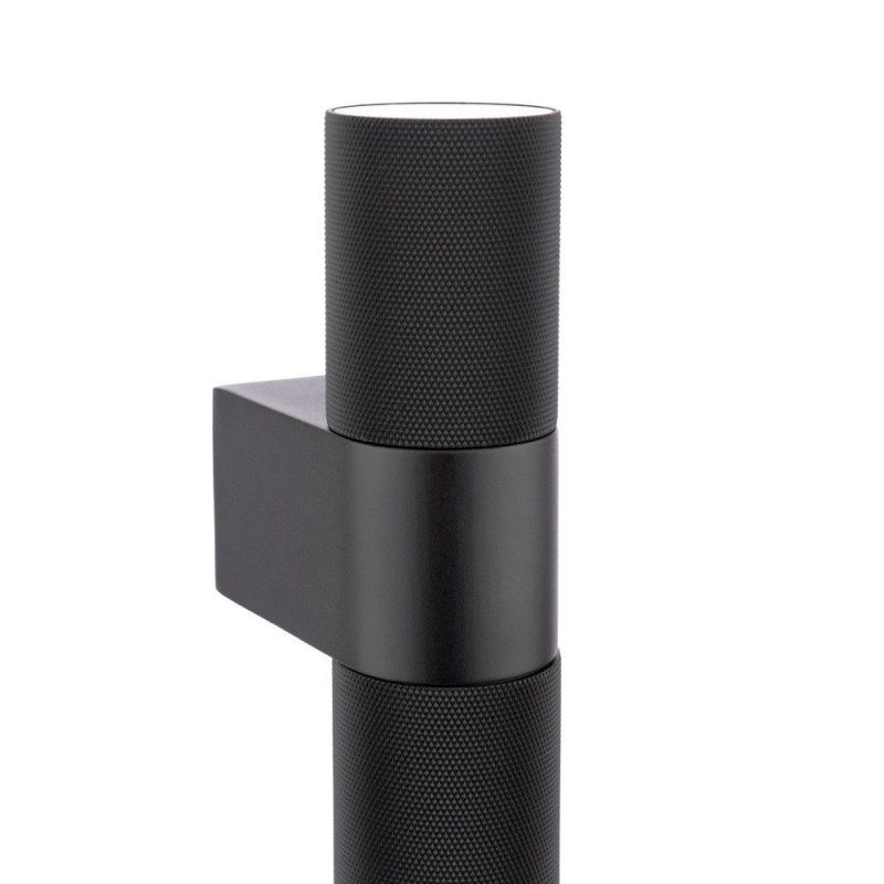 Dar-OBI3222 - Obi - Matt Black Up & Down Wall Lamp IP54