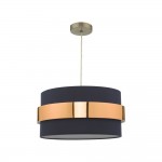Oki - Shade Only - Navy & Copper Shade for Pendant Oki - Shade Only - Navy & Copper Shade for Pendant