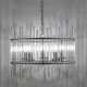 Ceiling Lights - Olyn - Decorative Glass Rods 5 Light Hanging Pendant Dar-OLY0538 - Olyn - Decorative Glass Rods 5 Light Hanging Pendant