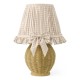 Dar_Vol3-OME4129 - Omer - Honeyed Natural Raffia Table Lamp with Decorative Shade