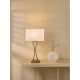 Dar_Vol3-OPO4142 - Oporto - Aged Brass Table Lamp with Ivory Oval Shade