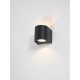 Dar-ORV3222 - Orville - Matt Black LED Up & Down Wall Lamp with 3 Effects