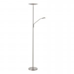 Osbert - Satin Nickel CCT Mother & Child Floor Lamp