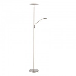 Osbert - Satin Nickel CCT Mother & Child Floor Lamp