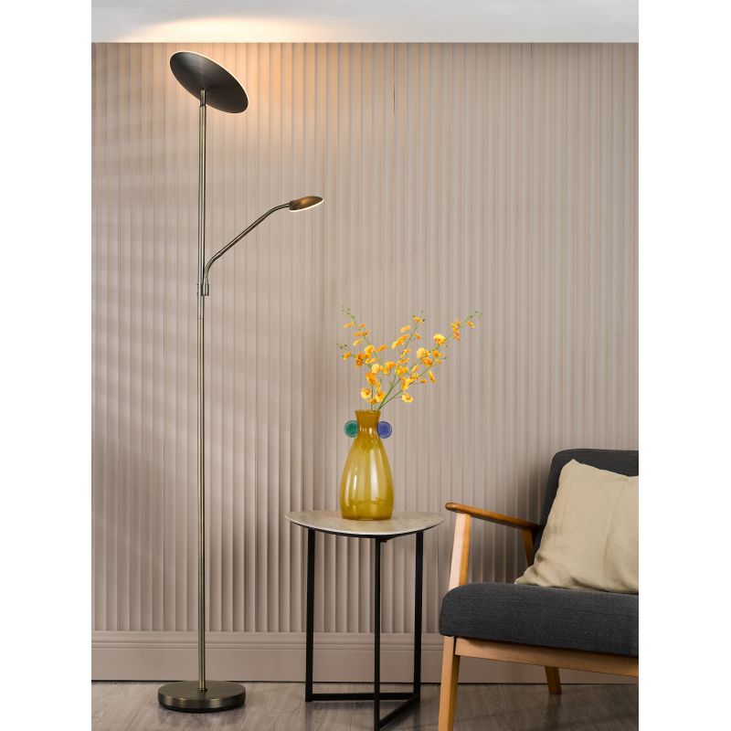 Dar_Vol3-OSB4963 - Osbert - Satin Bronze CCT Mother & Child Floor Lamp