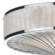 Dar-OSL5050 - Oslo - Decorative Organza Ribbon 3 Light Ceiling Lamp