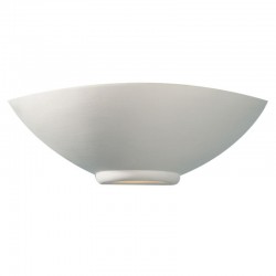 Otis - Washer White Ceramic Up&Down Round Wall Lights Otis - Washer White Ceramic Up&Down Round Wall Lights
