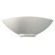 Dar-OTI0748 - Otis - Washer White Ceramic Up&Down Round Wall Lights