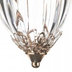 Ottoman - French Gold Lantern Pendant with Clear Glass Shade Ottoman - French Gold Lantern Pendant with Clear Glass Shade