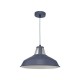 Ceiling Lights - Owain - Matt Blue Single Pendant Wisebuys-OWA0123 - Owain - Matt Blue Single Pendant
