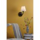 Dar-PAD0722 - Padme - Base Only - Satin Black Wall Lamp