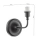 Dar-PAD0722 - Padme - Base Only - Satin Black Wall Lamp