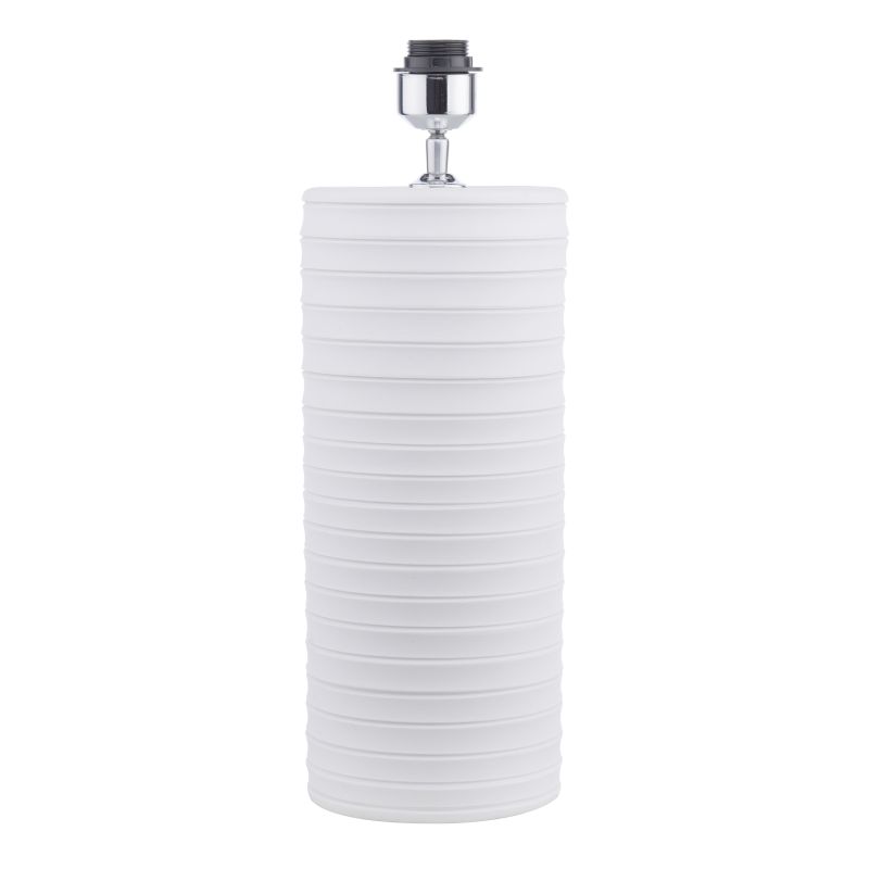 Dar-PAS422 - Pascha - Base Only - White Ceramic Table Lamp