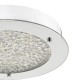 Dar-PET5250 - Peta - Bathroom Small LED Crystal with Chrome Ceiling Lamp