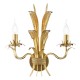 Dar-PHA0935 - Phaedra - Gold 2 Light Wall Lamp