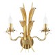 Dar-PHA0935 - Phaedra - Gold 2 Light Wall Lamp