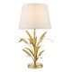 Dar-PHA4235 - Phaedra - Gold Table Lamp with Natural Linen Shade