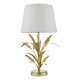 Dar-PHA4235 - Phaedra - Gold Table Lamp with Natural Linen Shade