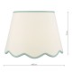 Dar_Vol3-POM1823 - Poma - Shade Only - 45 cm Natural Linen with Blue Shade