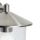 Dar-POO1544 - Poole - Outdoor Stainless Steel with Glass Wall Lamp