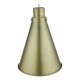 Accessories - Potter - Shade Only - Aged Brass Metal Shade Wisebuys-POT8642 - Potter - Shade Only - Aged Brass Metal Shade