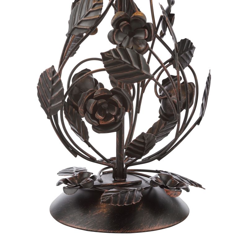 Dar-PRI4254 - Priscilla - Base Only - Bronze & Black Table Lamp