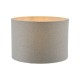 Dar-PYR1039 - Pyramid - Shade Only - 25 cm Grey Linen Shade