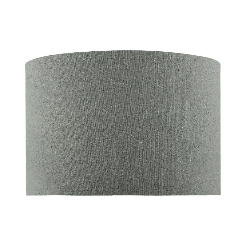 Dar-PYR1439 - Pyramid - Shade Only - 35 cm Grey Linen Shade