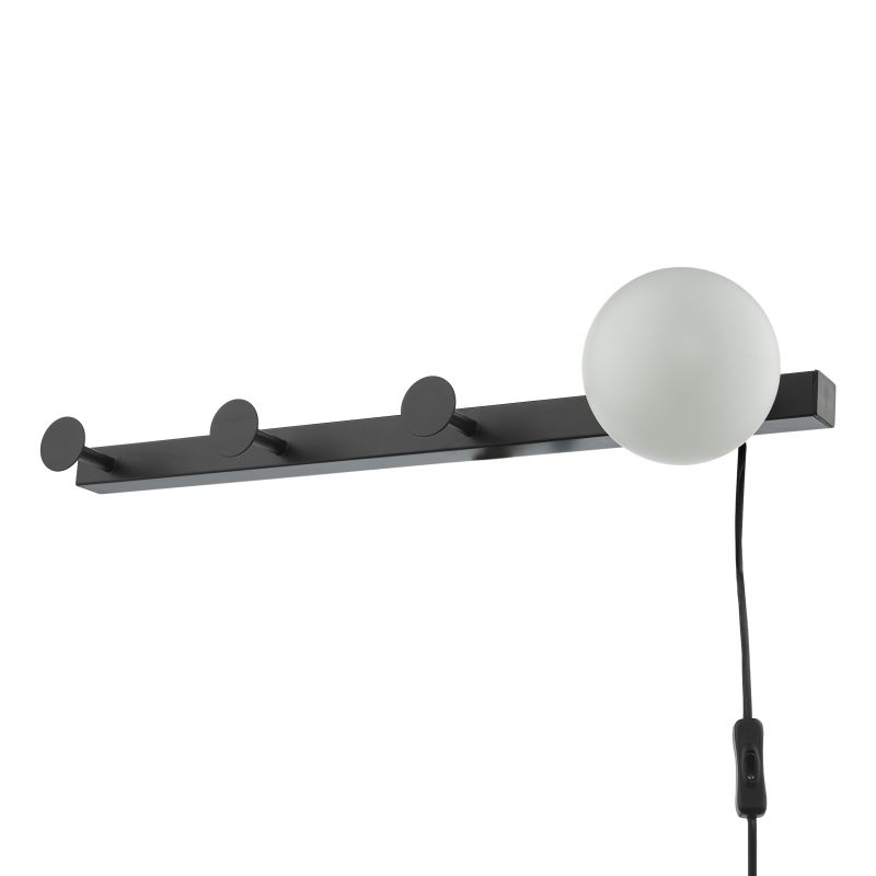 Wall Lights - Rack - Plug-in Wall Lamp with Coat Hook Wisebuys-RAC7122 - Rack - Plug-in Wall Lamp with Coat Hook