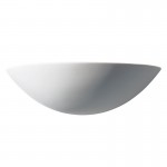 Radius - Washer White Ceramic Round Wall Lights Radius - Washer White Ceramic Round Wall Lights