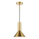 Dar-RAG0140 - Ragnar - Natural Brass Pendant or Wall Lamp