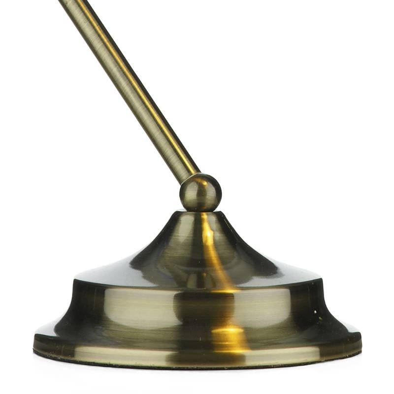 Dar-RAN4075 - Ranger - Antique Brass Desk Lamp