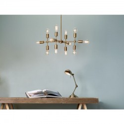 Ranger - Antique Brass Desk Lamp