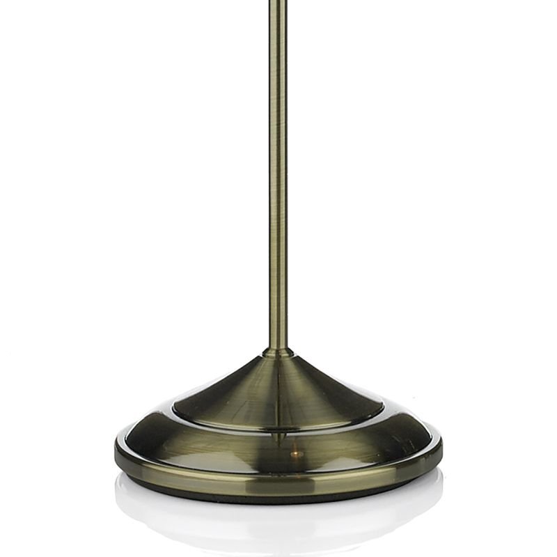 Dar-RAN4975 - Ranger - Antique Brass Floor Lamp