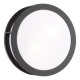 Dar_Vol3-RAT5022 - Ratana - Matt Black Wall Lamp with Opal Diffuser IP44