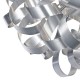 Dar-RAW1250 - Rawley - Brushed Aluminum Twist Ribbons 12 Light Pendant