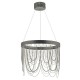 Ceiling Lights - Roella - LED Bronze Chain and Bead Hanging Pendant Dar-ROE8663 - Roella - LED Bronze Chain and Bead Hanging Pendant