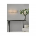 Ronda - Ivory Fabric Shade 2 Light Wall Lamp with Diffuser Ronda - Ivory Fabric Shade 2 Light Wall Lamp with Diffuser