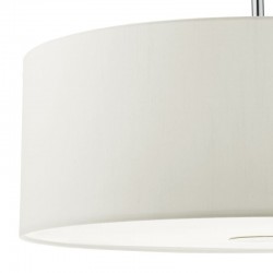 Ronda - Chrome 3 Light Pendant with White Shade & Diffuser - ∅ 60 Ronda - Chrome 3 Light Pendant with White Shade & Diffuser - ∅ 60