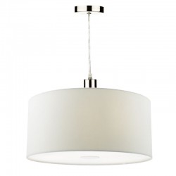 Ronda - Shade Only - White Smooth Faux Silk Shade with Diffuser Ronda - Shade Only - White Smooth Faux Silk Shade with Diffuser