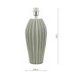 Dar-ROS4239 - Rosario - Base Only - Green & Grey Ribbed Table Lamp