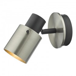 Ryan - Black & Brushed Nickel Spotlight Ryan - Black & Brushed Nickel Spotlight