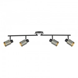 Ryan - Black & Brushed Nickel 4 Light Spotlights Ryan - Black & Brushed Nickel 4 Light Spotlights