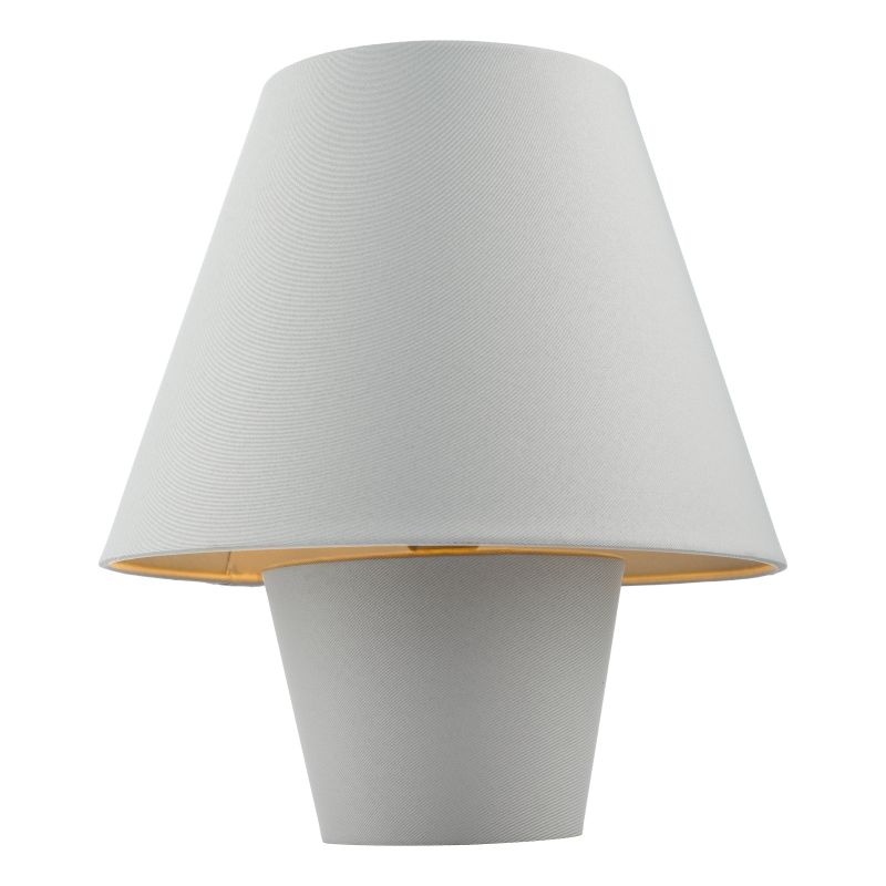 Table & Floor Lamp - Rylee - Grey Faux Silk Table Lamp Wisebuys-RYL4339 - Rylee - Grey Faux Silk Table Lamp